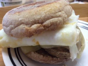 Quorn Sausage Patty Breakfast Sandwich