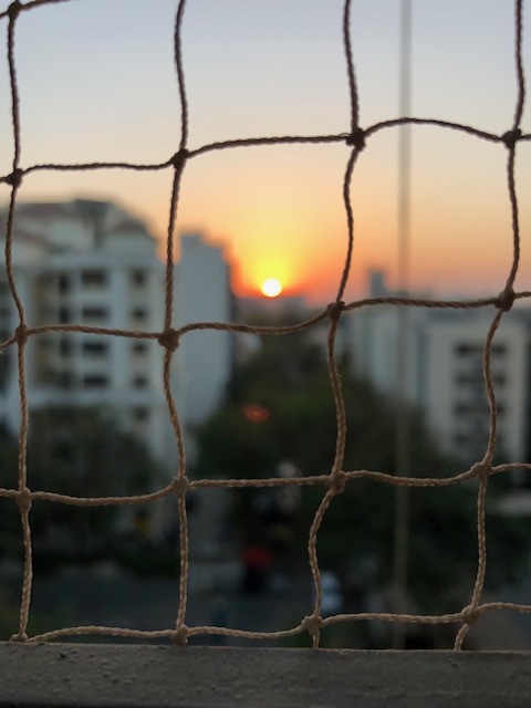 Sunset in Ahmedabad
