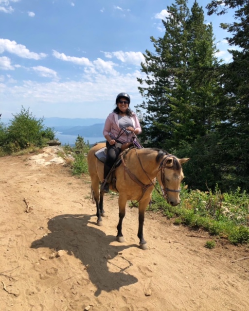 Horseback Riding At Schweitzer Mountain