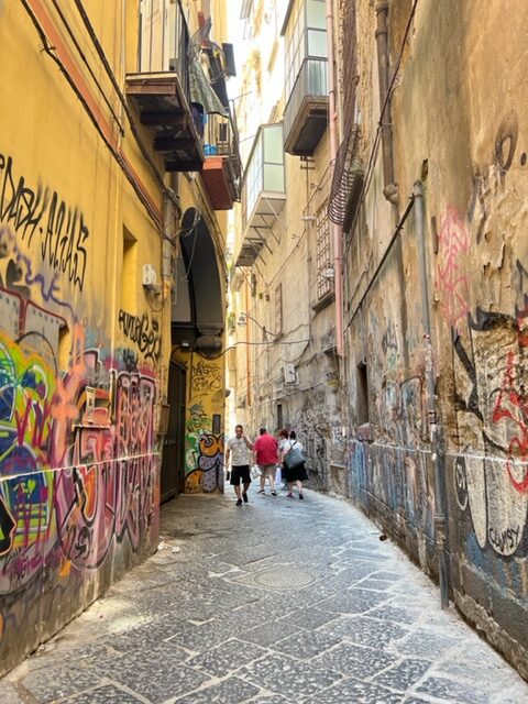 The Streets of Naples, Italy